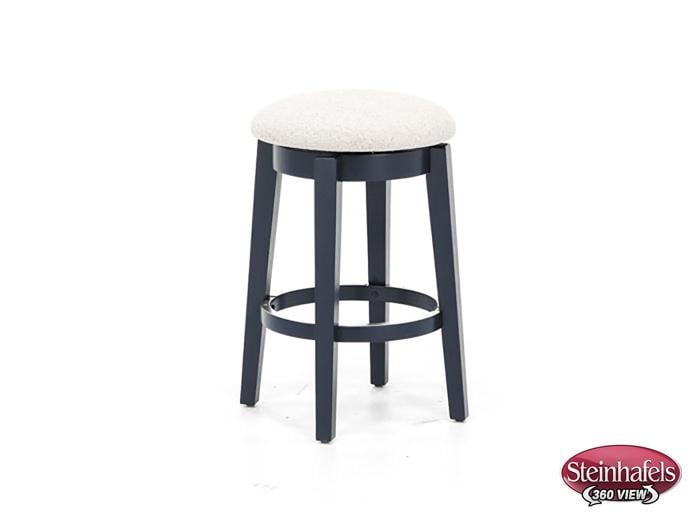 canadel blue  inch counter seat height stool  image   