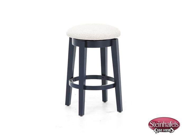 canadel blue  inch counter seat height stool  image   