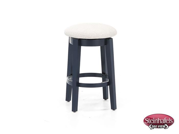 canadel blue  inch counter seat height stool  image   