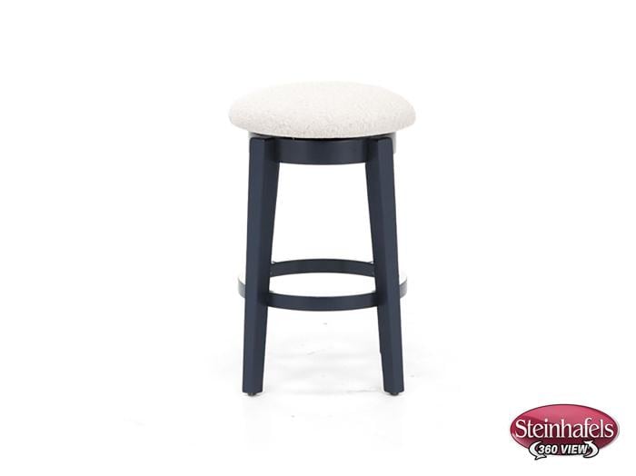 canadel blue  inch counter seat height stool  image   