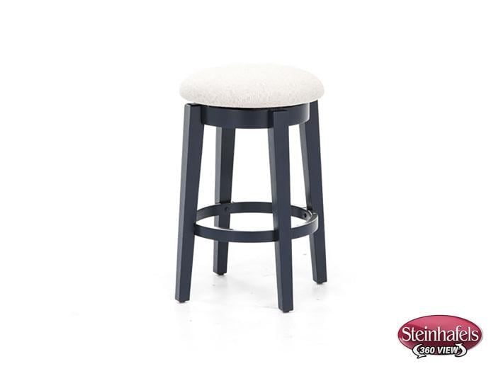 canadel blue  inch counter seat height stool  image   