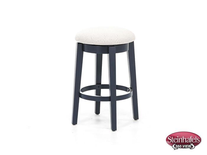 canadel blue  inch counter seat height stool  image   