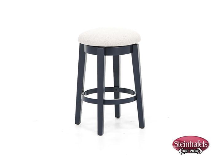 canadel blue  inch counter seat height stool  image   