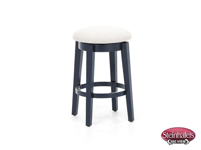 canadel blue  inch counter seat height stool  image   