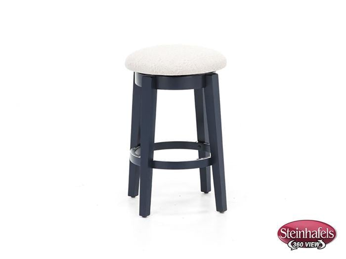 canadel blue  inch counter seat height stool  image   