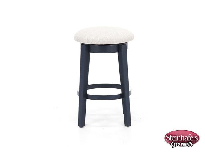 canadel blue  inch counter seat height stool  image   