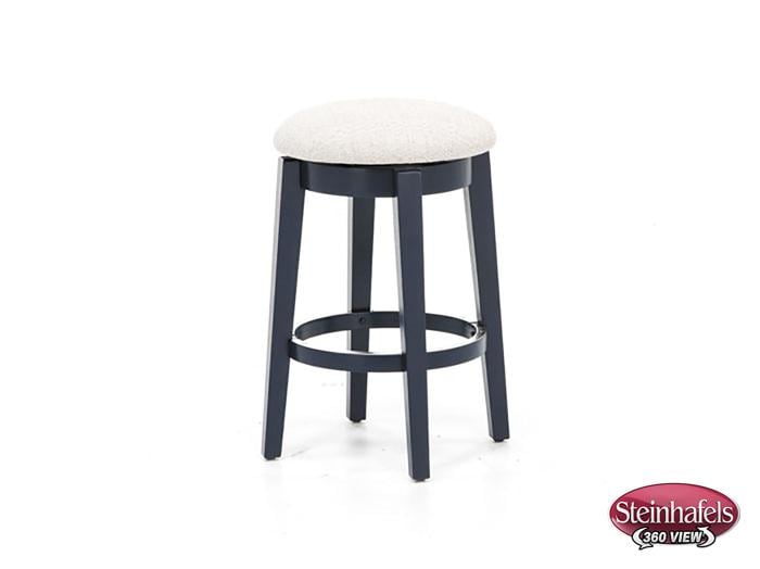 canadel blue  inch counter seat height stool  image   