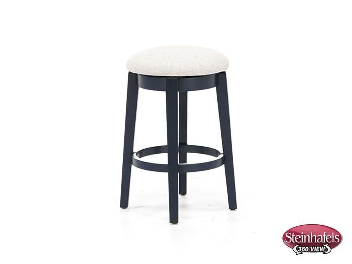 canadel blue  inch counter seat height stool  image   