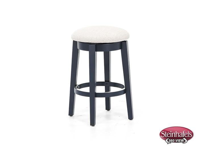 canadel blue  inch counter seat height stool  image   