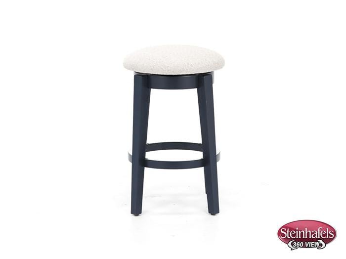 canadel blue  inch counter seat height stool  image   