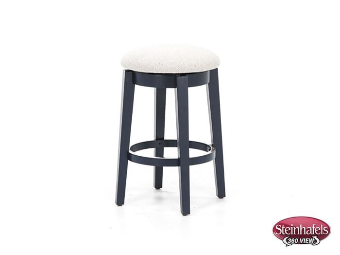 canadel blue  inch counter seat height stool  image   