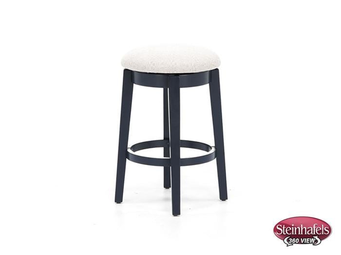 canadel blue  inch counter seat height stool  image   