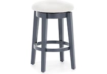 canadel blue  inch counter seat height stool   