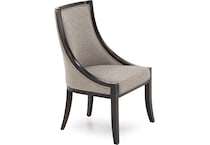 canadel brown inch standard seat height arm chair   