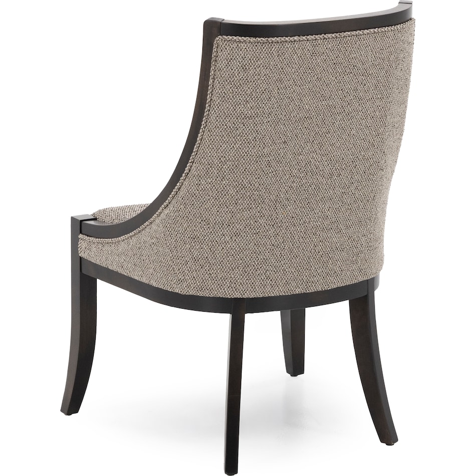 canadel brown inch standard seat height arm chair   