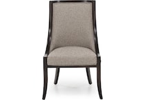 canadel brown inch standard seat height arm chair   