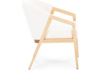 canadel brown inch standard seat height arm chair   