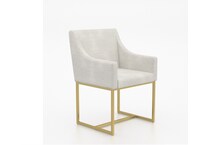 canadel brown inch standard seat height arm chair   