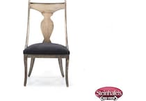 canadel brown inch standard seat height side chair  image   