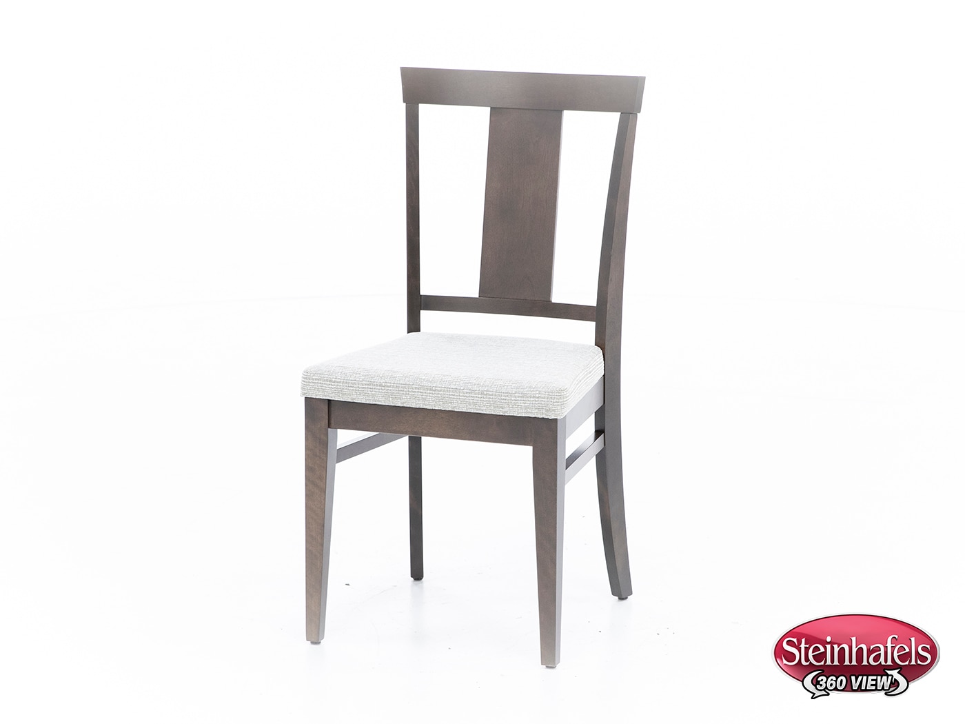 canadel brown inch standard seat height side chair  image   