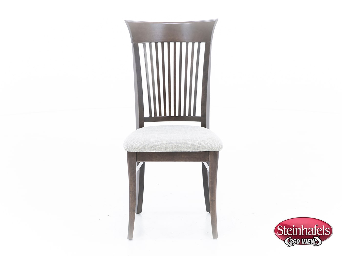 canadel brown inch standard seat height side chair  image   