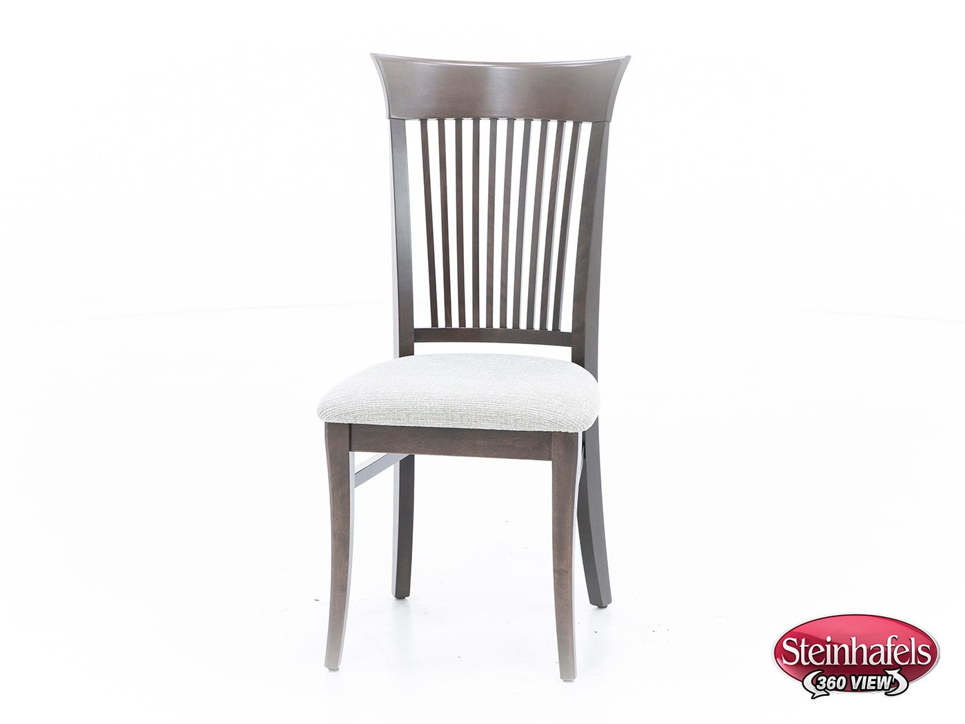 canadel brown inch standard seat height side chair  image   