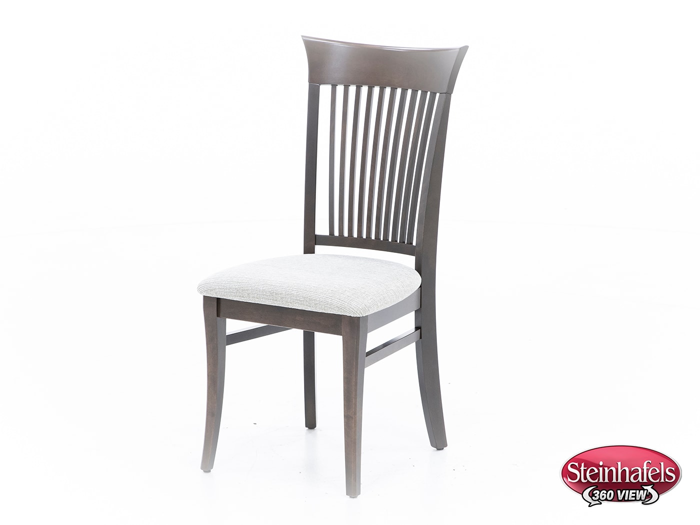 canadel brown inch standard seat height side chair  image   