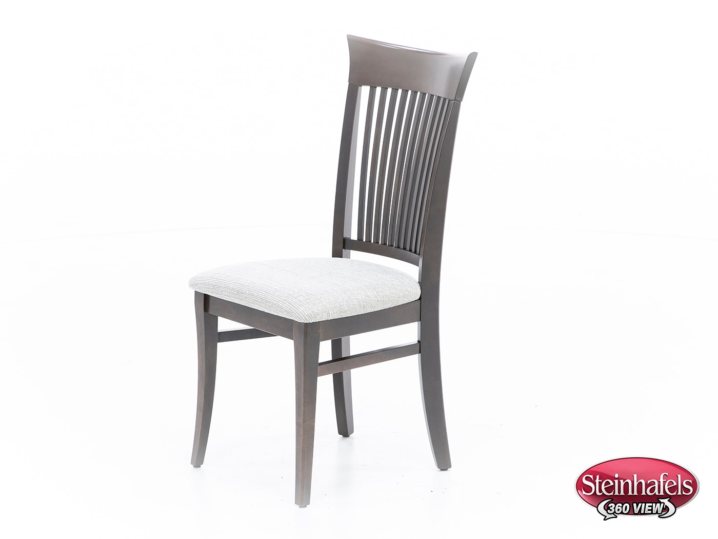 canadel brown inch standard seat height side chair  image   