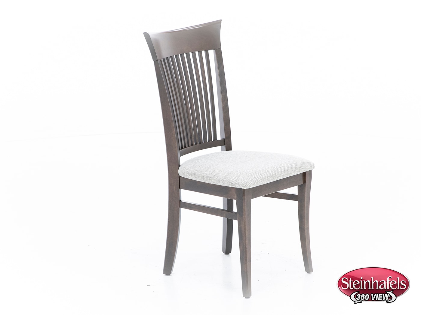 canadel brown inch standard seat height side chair  image   