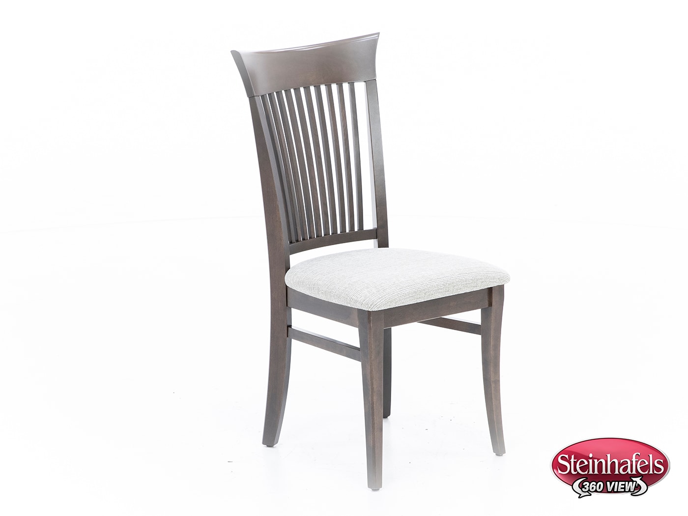 canadel brown inch standard seat height side chair  image   