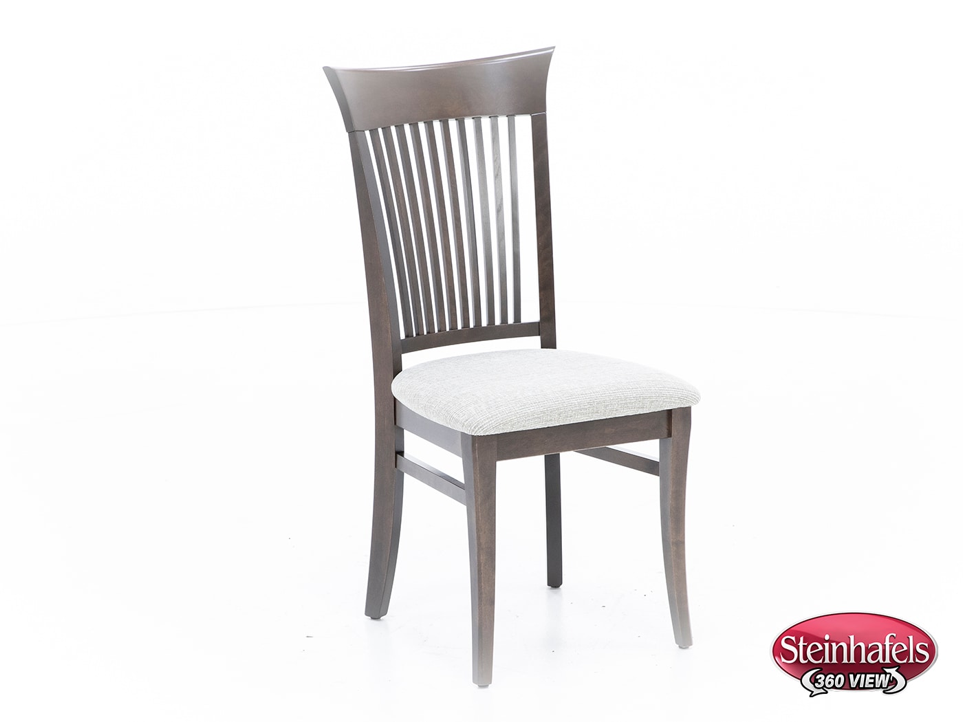 canadel brown inch standard seat height side chair  image   