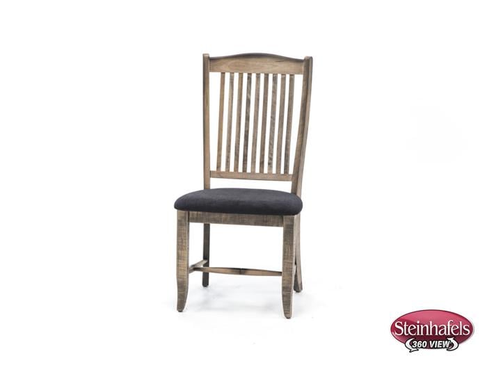 canadel brown inch standard seat height side chair  image   