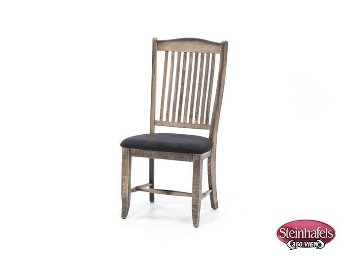 canadel brown inch standard seat height side chair  image   