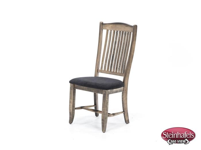 canadel brown inch standard seat height side chair  image   