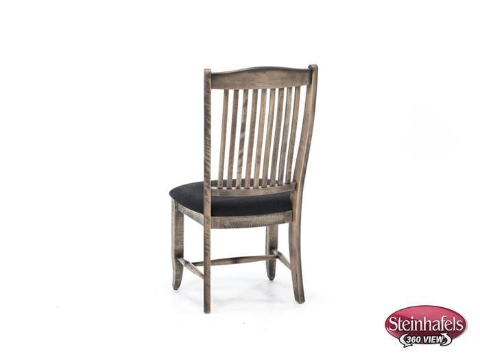 canadel brown inch standard seat height side chair  image   