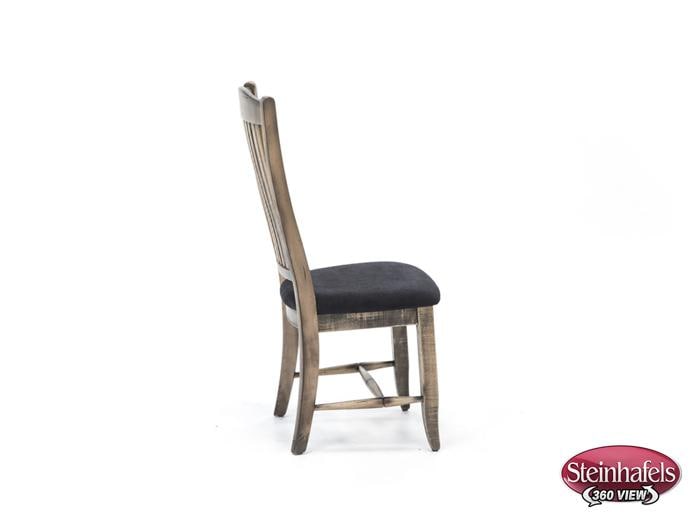 canadel brown inch standard seat height side chair  image   