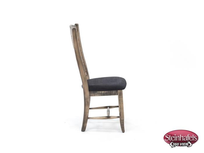 canadel brown inch standard seat height side chair  image   