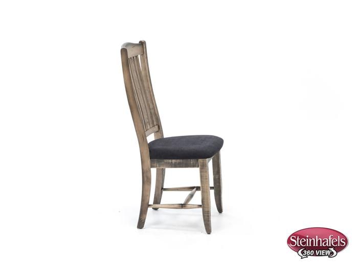 canadel brown inch standard seat height side chair  image   