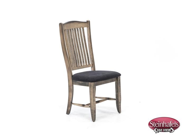 canadel brown inch standard seat height side chair  image   