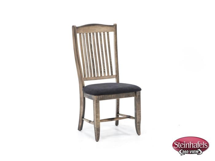 canadel brown inch standard seat height side chair  image   