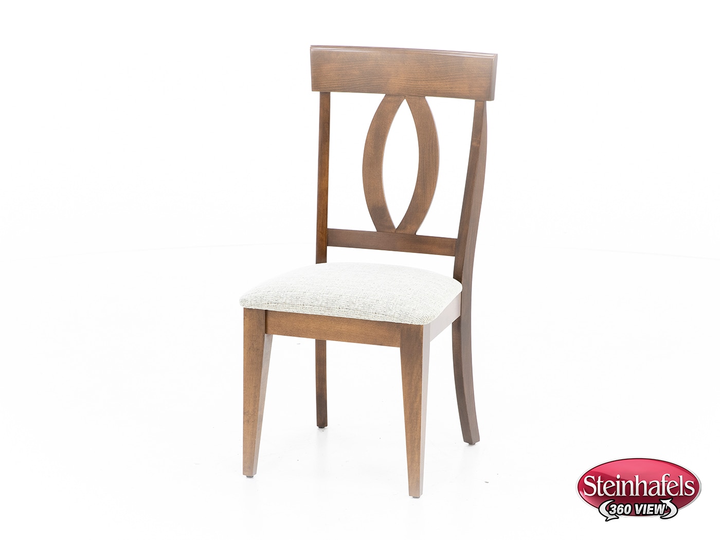 canadel brown inch standard seat height side chair  image   