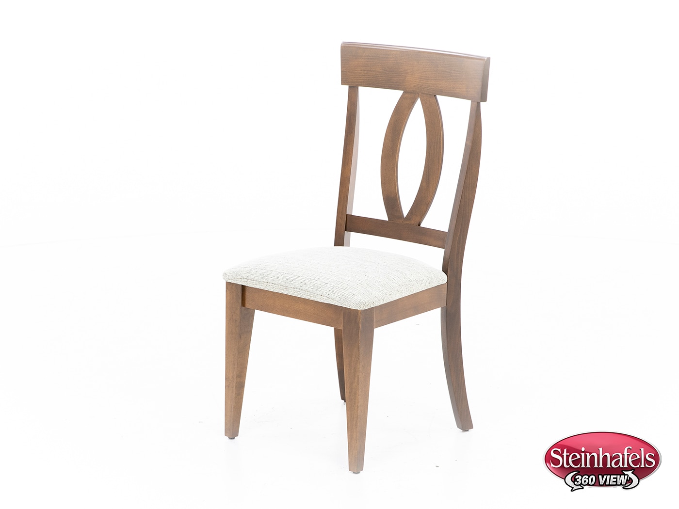 canadel brown inch standard seat height side chair  image   