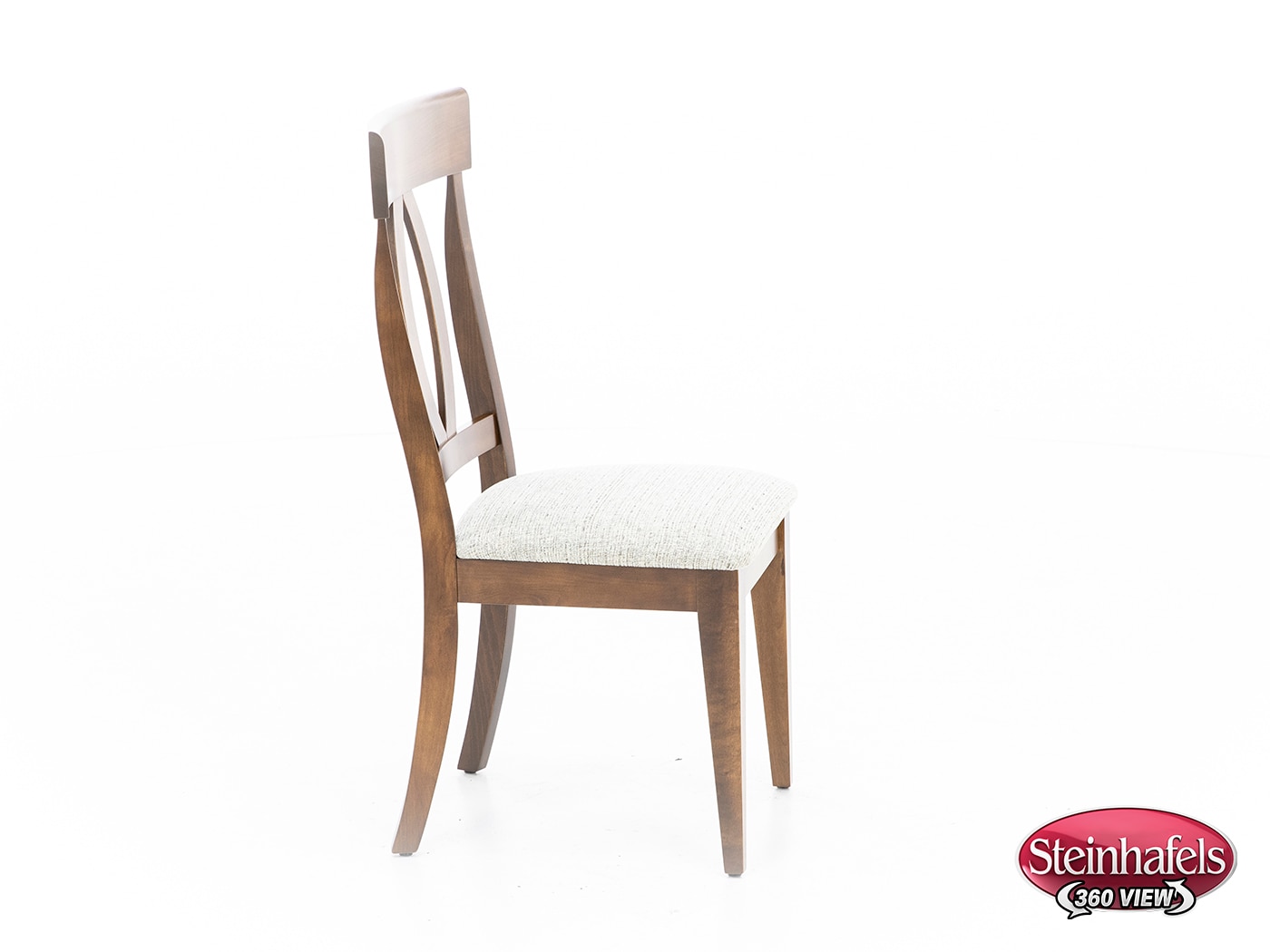 canadel brown inch standard seat height side chair  image   