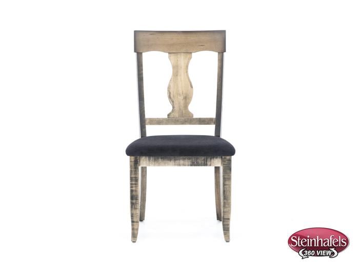 canadel brown inch standard seat height side chair  image   