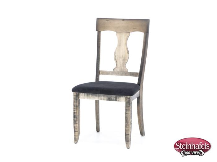 canadel brown inch standard seat height side chair  image   