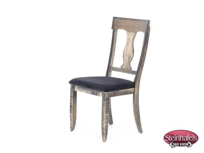 canadel brown inch standard seat height side chair  image   