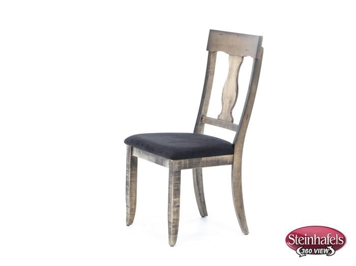 canadel brown inch standard seat height side chair  image   