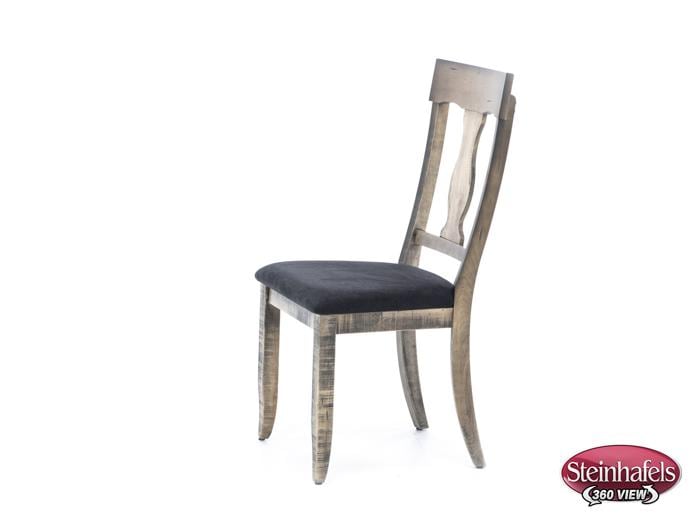 canadel brown inch standard seat height side chair  image   