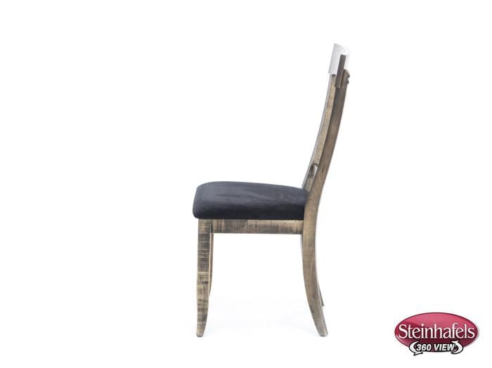 canadel brown inch standard seat height side chair  image   