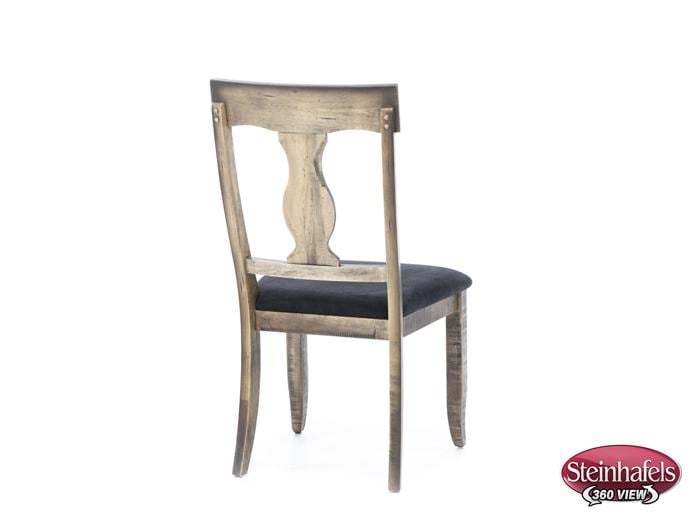 canadel brown inch standard seat height side chair  image   